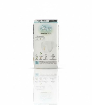 Sleepy Біо Преміум Плюс+ Підгузки для дітей 4 Maxi (7-14 кг) 42 шт.
