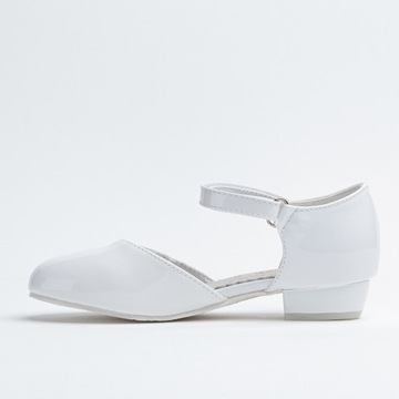 Туфли для причастия для девочек, подкладка из кожи Wojtyłko.