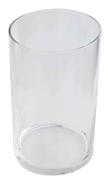 WAZON SZKLANY CYLINDER FI 15 cm. h30 grube szkło
