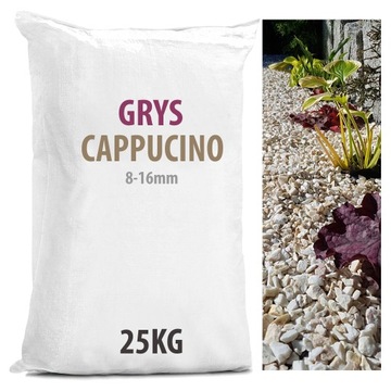 Grys Ogrodowy Kamienie Ozdobne CAPPUCCINO 500KG