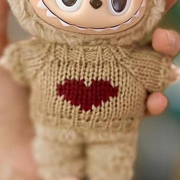 Одежда для кукол Одежда для кукол Удобные, мягкие, коричневые куклы ручной работы.