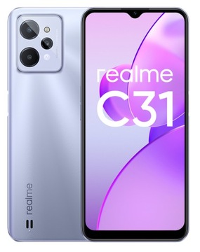 Smartfon realme C31 3 GB / 32 GB 4G (LTE) srebrny