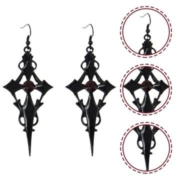 Krzyżowe kolczyki Holiday Women Goth Dangle J