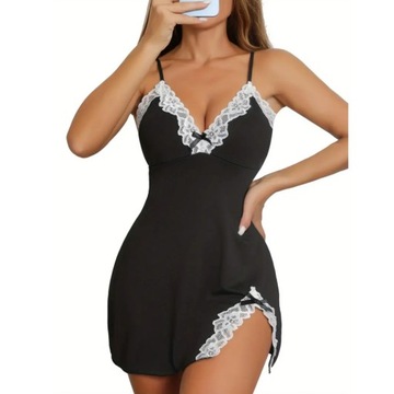 Сексуальная ночь T -Frish Women's Clis Set Sexy Halka T -Frish