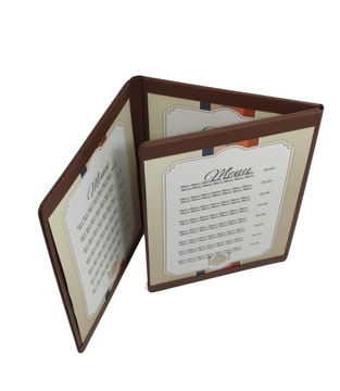 Karta menu model VIP - na 4 kartki A4