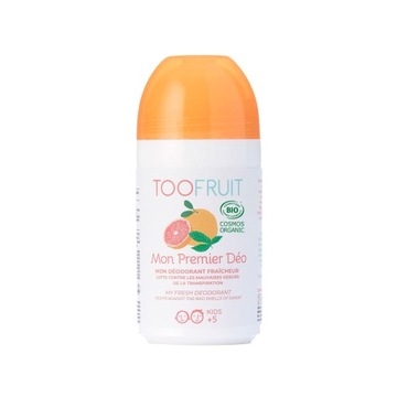 Dezodorant w kulce dla dzieci GREJPFRUT MIĘTA 50ml Toofruit