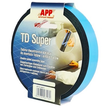 Taśma dwustronna APP TD Super 12mm x 5m do listew