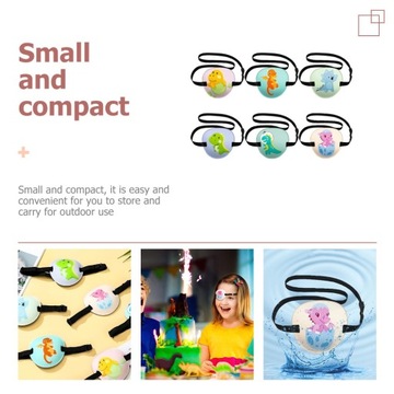 Многоразовые повязки для глаз с регулируемым оголовьем.