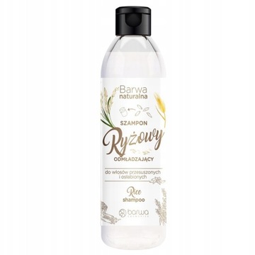 BARWA Naturalna szampon odmładzający Ryżowy 300ml