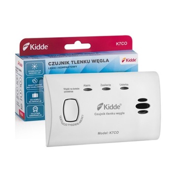 Czujnik tlenku węgla Czadu ze znakiem budowlanym B