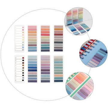 МАРКЕРЫ ДЛЯ ЧТЕНИЯ, разноцветные для облегчения маркировки контента | 8 шт.