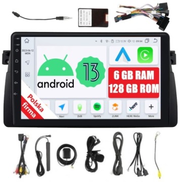 Radio 2DIN Navigace Android Bmw 3er E46 Rover 75 Dsp Carplay 6/128 Gb Lte