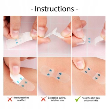 Twarz Taśma Niewidzialna Taśma Podnoszenia Twarzy