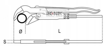 ТРУБНЫЕ ЩИПЦЫ, РАЗВОДНЫЕ КЛЮЧИ, НАБОР КЛАССИЦ, 3 шт.