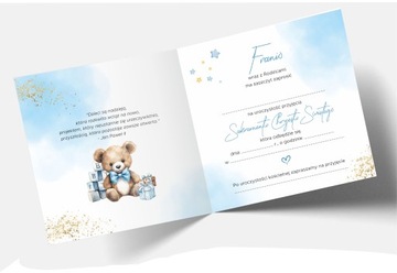 Приглашение к священному крещению + конверт + имя ребенка + Экспресс + качество