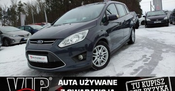 Ford C-MAX II Minivan 1.6 TDCi 115KM 2012 Ford Grand C-MAX 1.6TDCI 115kM Klima Temp. 7 osobowy Serwis Super Stan GWA