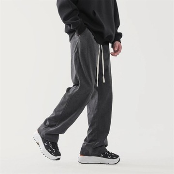 Corduroy Pants Men Oversized Fashion Retro Straigh