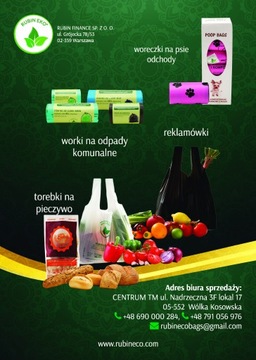 FOLIOPAKI KOPERTY KURIERSKIE KOMPOSTOWALNE 40 x 50