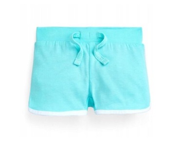 Spodenki shorty 100% bawełna turkus Primark r 74