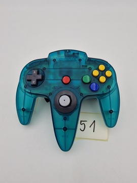 КОНСОЛЬ NINTENDO 64, ЕВРОПЕЙСКАЯ ПРОЗРАЧНАЯ СИНЯЯ ВЕРСИЯ