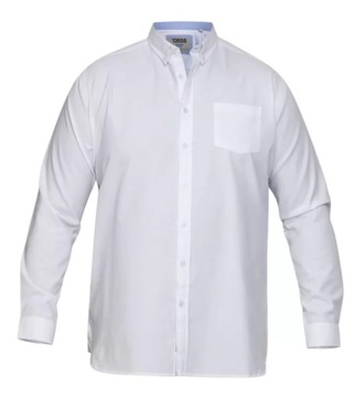 Duża Męska Koszula Oxford Biała RICHARD-D555