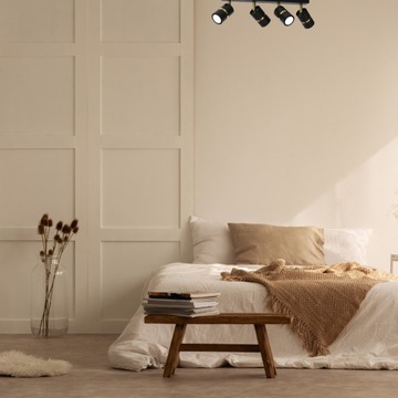 SPOT LAMPA SUFITOWA PLAFON LISTWA LED 4 X GU10