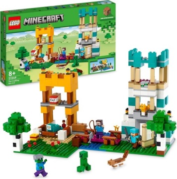 LEGO Minecraft 21249 Лего Майнкрафт 21249 Творческая мастерская 4.0