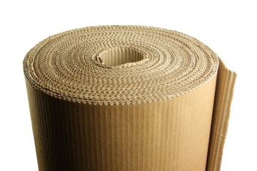 БУМАГА ГОФРИРОВАННАЯ 1х25 м 2 слоя 190 г/м2 В РУЛОНЕ