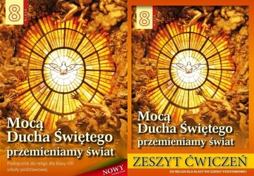 MOCĄ DUCHA ŚWIĘTEGO KLASA 8 PODRĘCZNIK + ĆWICZENIA Łabendowicz DIECEZJALNE