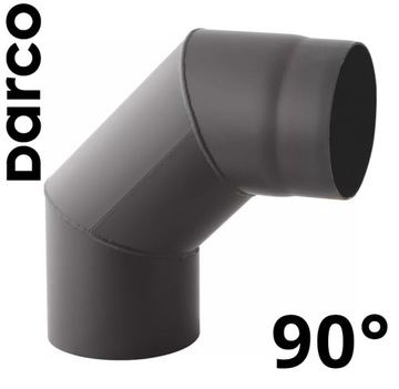 Kolano stałe DARCO 90° | fi 150 mm - szare