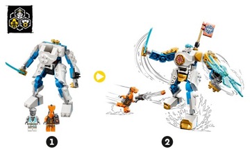 LEGO Ninjago Энергетический робот Зейна 71761