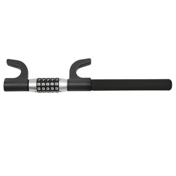 ЧЕРНЫЙ УНИВЕРСАЛЬНЫЙ РУЛЕВОЙ ЗАМОК С КОДОМ