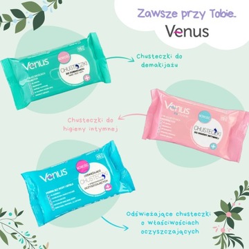 VENUS НЕЖНЫЕ САЛФЕТКИ ДЛЯ ИНТИМНОЙ ГИГИЕНИИ