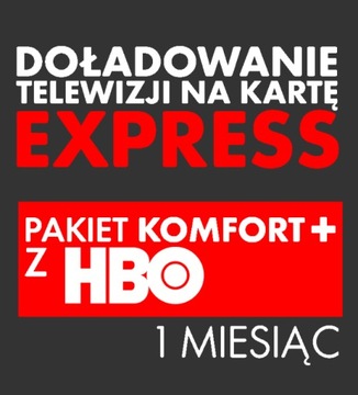 Doładowanie TNK KOMFORT+ HBO 1 MSC
