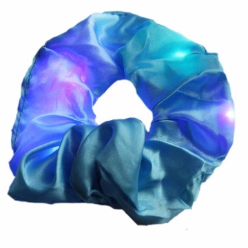 Gumka Frotka SCRUNCHIE do włosów LED!!! HIT!!!