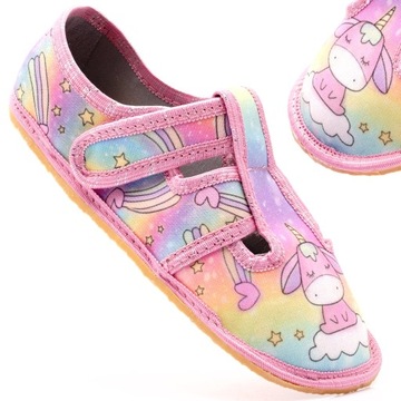BAREFOOT KAPCIE BUTY DZIECIĘCE WKŁ. SKÓRZANA 26