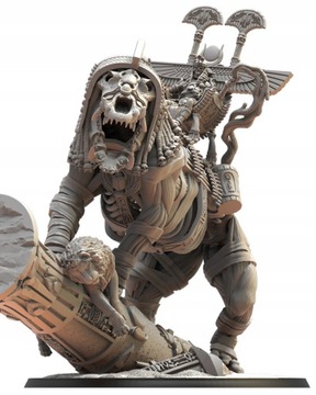 Amenhotep, The Terrible On Ammit - Lost Kingdom