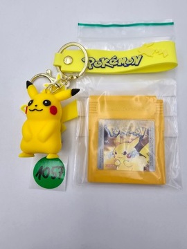 POKEMON YELLOW VERSION ORYGINAŁ + GRATIS BRELOCZEK
