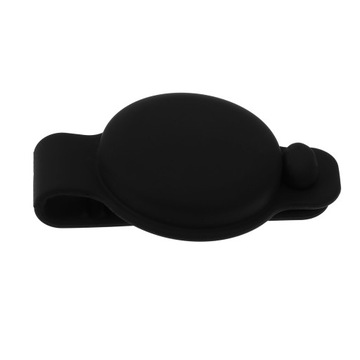 Защитный чехол для ошейников для кошек черного цвета.