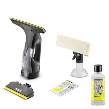 KARCHER WV 5 PLUS N BLACK EDITION MYJKA DO SZYB + PŁYN CZYSZCZENIA SZYB