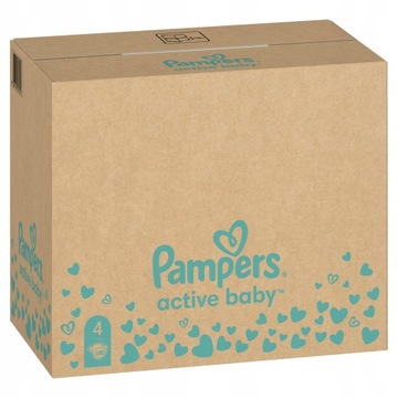 PAMPERS ACTIVE BABY R.4 180 ШТ. ЕЖЕМЕСЯЧНЫЙ АКЦИЯ