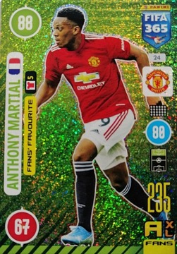 FIFA 365 2021 FANS FAVOURITE 24 ANTHONY MARTIAL