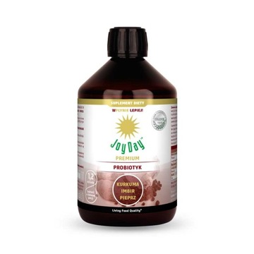 Joy Day kurkuma imbir pieprz 500ml eko probiotyk