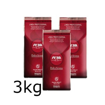 Kawa ziarnista Pera Dolce Aroma 100% Włoska 3kg