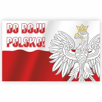 Flaga dla kibica narodowa Reprezentacja Polski siatkówka 110x70