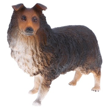 Figurki collie, figurki zwierząt, pisanki