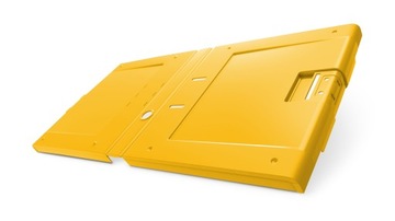 Бюджетная папка А4 ПЛАСТИКОВАЯ ЗАКРЫТАЯ, 50 мм, moxom NEWBINDER YL