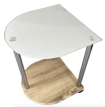 СТЕКЛЯННЫЙ ЖУРНАЛЬНЫЙ СТОЛИК ДЛЯ НОУТБУКА НОЧНАЯ ПОДСТАВКА ДЛЯ ЦВЕТОВ