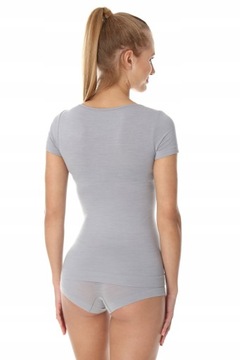 DAMSKA KOSZULKA WEŁNIANA BRUBECK COMFORT WOOL XL