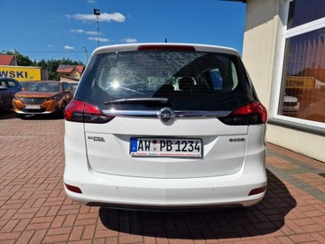 Opel Zafira C Tourer 1.4 Turbo ECOTEC 140KM 2016 Opel Zafira 1.4 Turbo Benzyna Kamera Grzane Fotele, zdjęcie 6